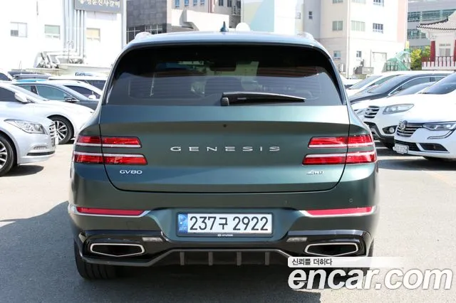 Genesis GV80 2020 Темно-зеленый из Кореи, фото 6