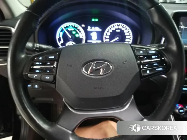 Hyundai Grandeur IG Hybrid 2018 Черный из Кореи, фото 6