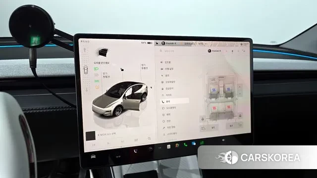 Tesla Model Y 2025 Серебристо-серый из Кореи, фото 6