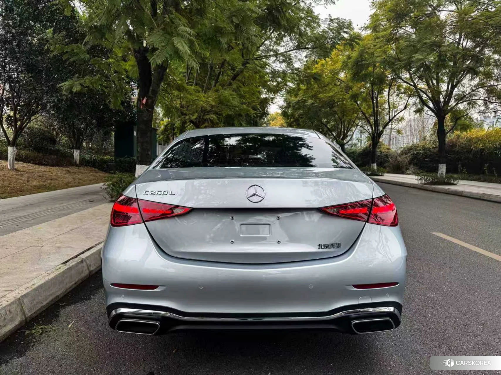 Mercedes-Benz Class C 2021 Серебристо-серый из Китая, фото 6