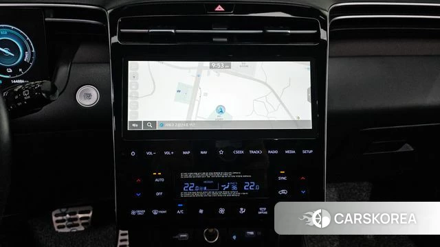 Hyundai Tucson Hybrid (NX4) 2022 Серый из Кореи, фото 6