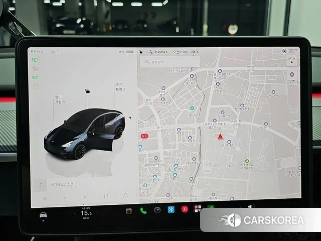 Tesla Model Y 2025 Серый из Кореи, фото 6
