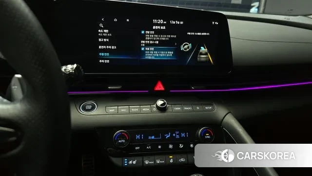 Hyundai The New Avante (CN7) 2023 Черный из Кореи, фото 6