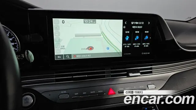 Hyundai The New Grandeur IG Hybrid 2021 Черный из Кореи, фото 6