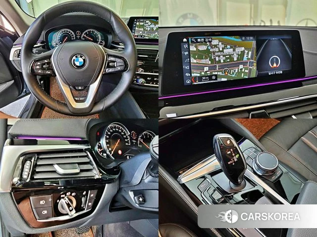 BMW 5 Series (G30) 2018 Серый из Кореи, фото 6