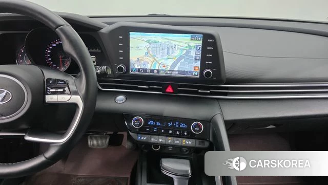 Hyundai Avante (CN7) 2021 Небесно-голубой из Кореи, фото 6
