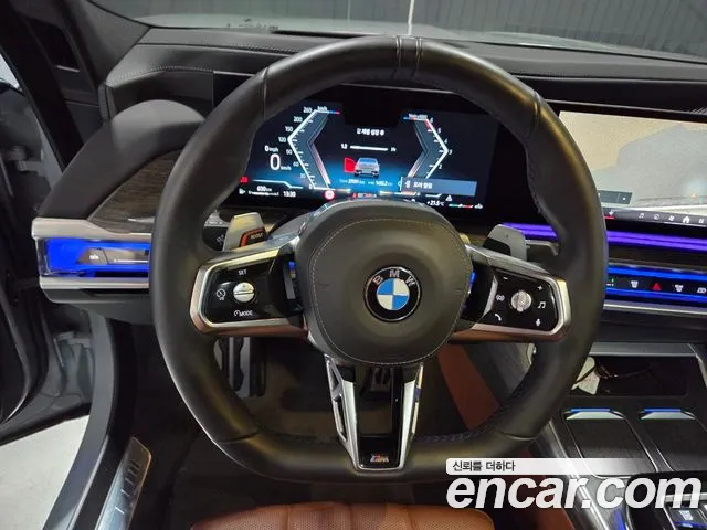 BMW 7 Series (G70) 2024 Серебристо-серый из Кореи, фото 6