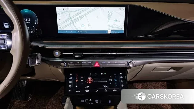 Hyundai Grandeur Hybrid (GN7) 2023 Черный из Кореи, фото 6