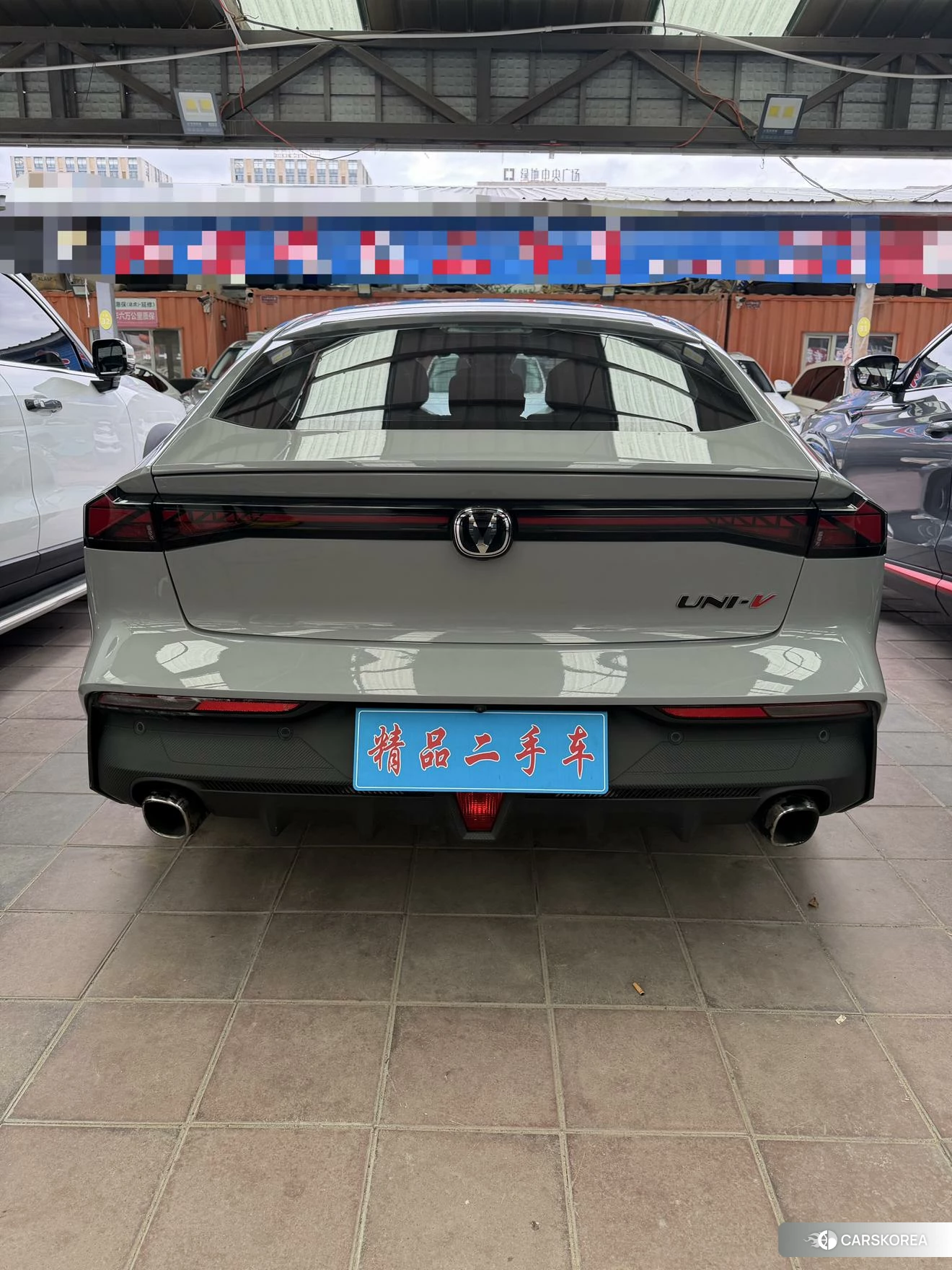 Chang'an UNI-V 2022 Темно-серый из Китая, фото 6