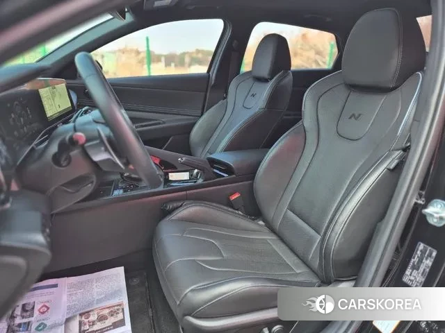 Hyundai The New Avante (CN7) 2024 Черный из Кореи, фото 6