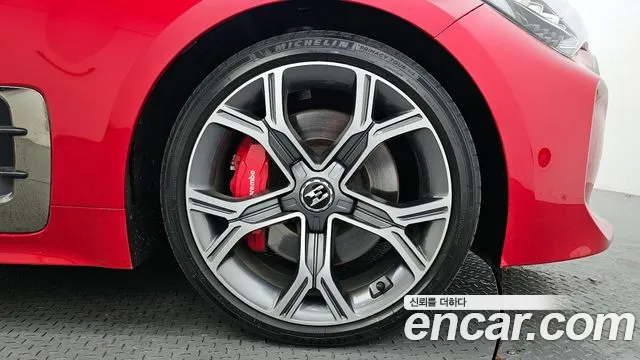 Kia Stinger 2018 Красный из Кореи, фото 6