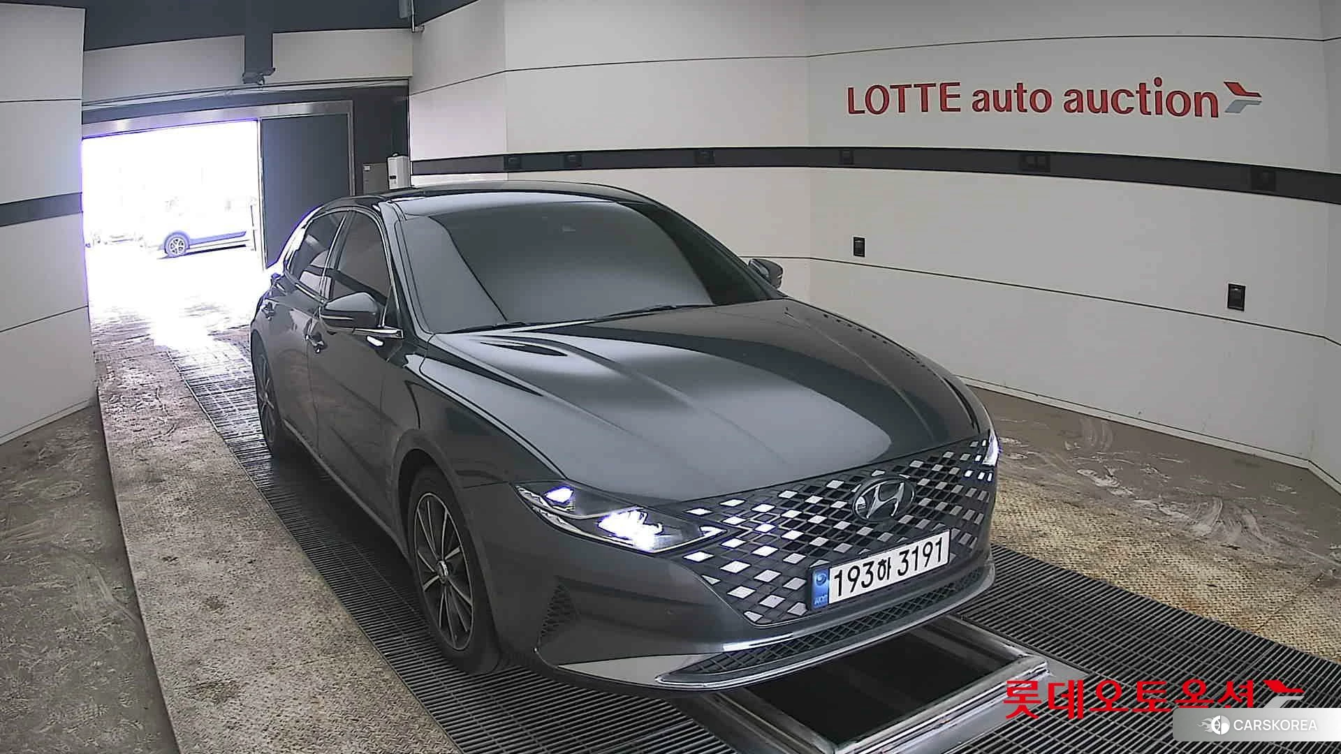 Hyundai Grandeur 2022 Nocturne Grey Metallic из Кореи, фото 6