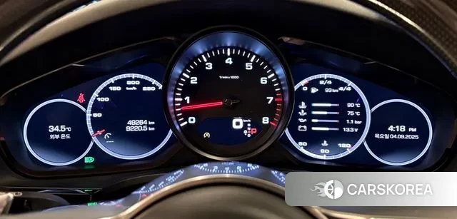 Porsche Cayenne (PO536) 2020 Черный из Кореи, фото 6