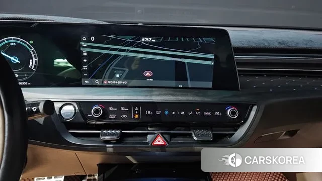 Kia K8 Hybrid 2021 Синий из Кореи, фото 6