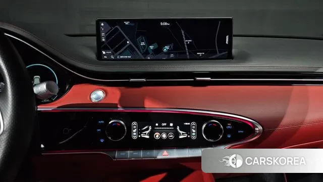 Genesis GV70 2022 Красный из Кореи, фото 6