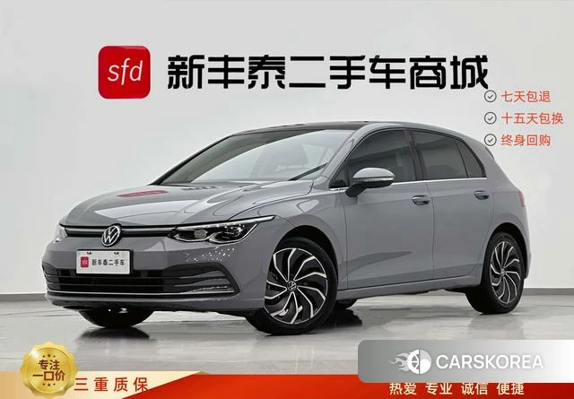Volkswagen Golf 2021 Темно-серый из Китая, фото 6