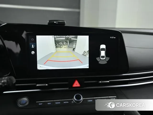 Hyundai Avante Hybrid (CN7) 2021 Белый из Кореи, фото 6