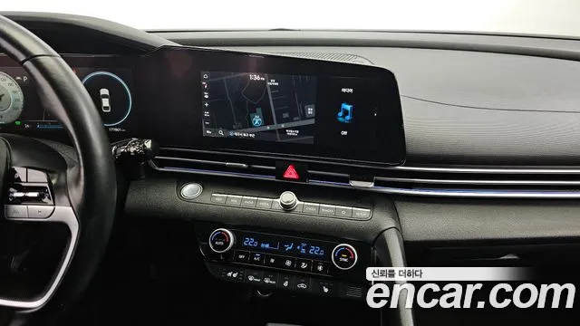 Hyundai Avante Hybrid (CN7) 2020 Белый из Кореи, фото 6