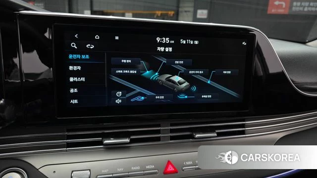 Hyundai The New Grandeur IG Hybrid 2022 Черный из Кореи, фото 6