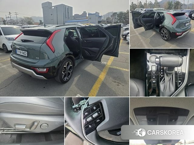 Kia Di Ol Nu Niro 2022 Светло-зеленый из Кореи, фото 6