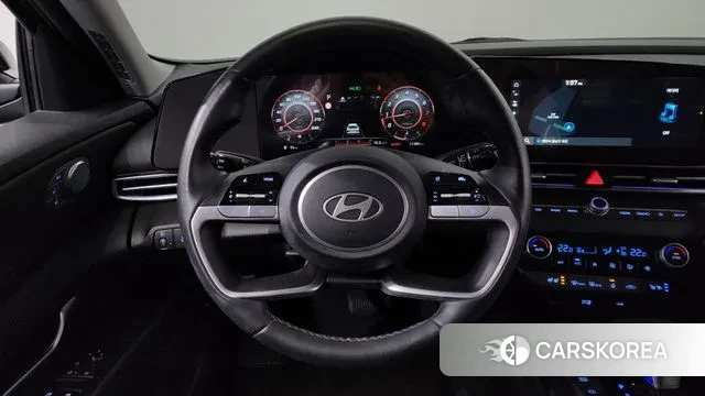 Hyundai The New Avante (CN7) 2024 Черный из Кореи, фото 6