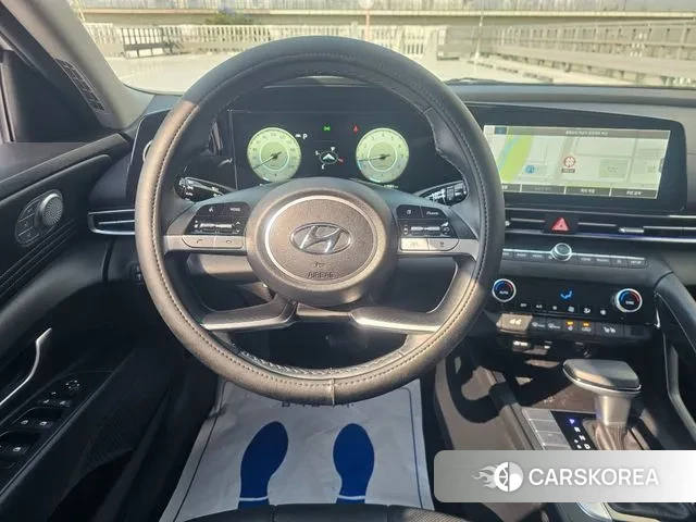 Hyundai Avante (CN7) 2021 Белый из Кореи, фото 6