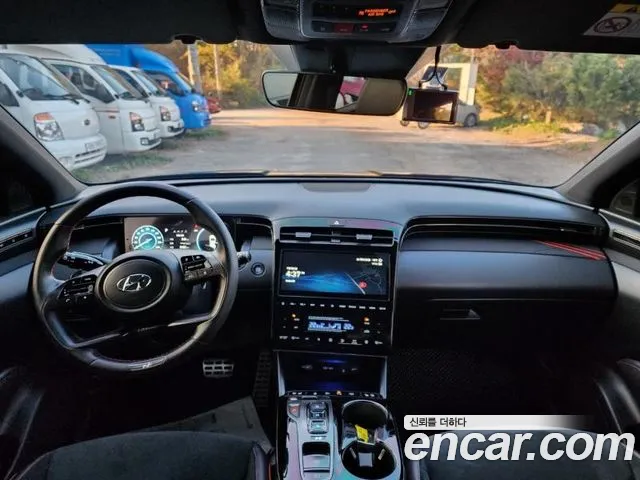 Hyundai Tucson Hybrid (NX4) 2023 Черный из Кореи, фото 6