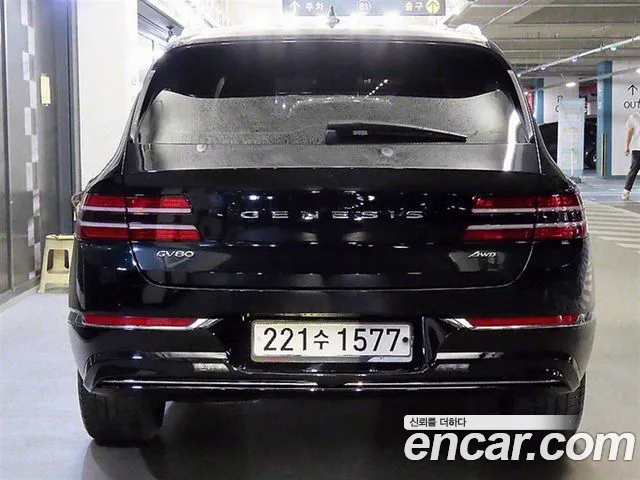 Genesis GV80 2021 Черный из Кореи, фото 6