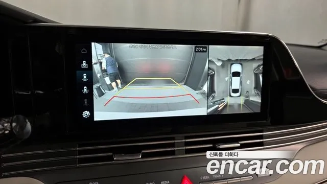 Hyundai The New Grandeur IG Hybrid 2022 Белый из Кореи, фото 6