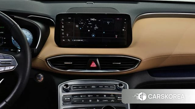 Hyundai The New Santa Fe 2023 Белый из Кореи, фото 6