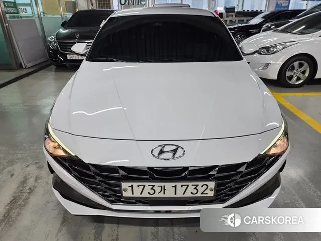Hyundai Avante (CN7) 2020 Белый из Кореи, фото 6