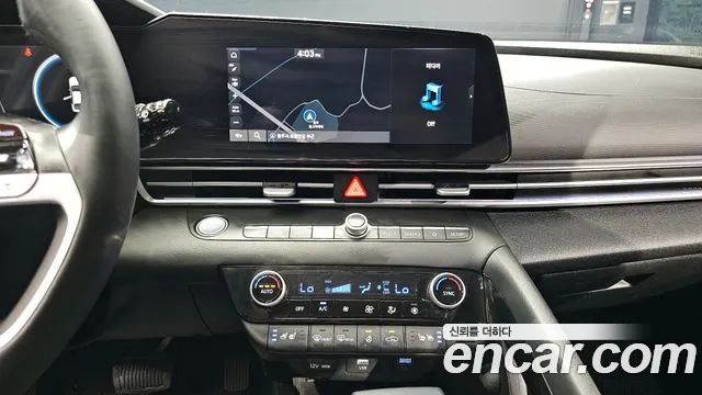 Hyundai Avante (CN7) 2021 Белый из Кореи, фото 6