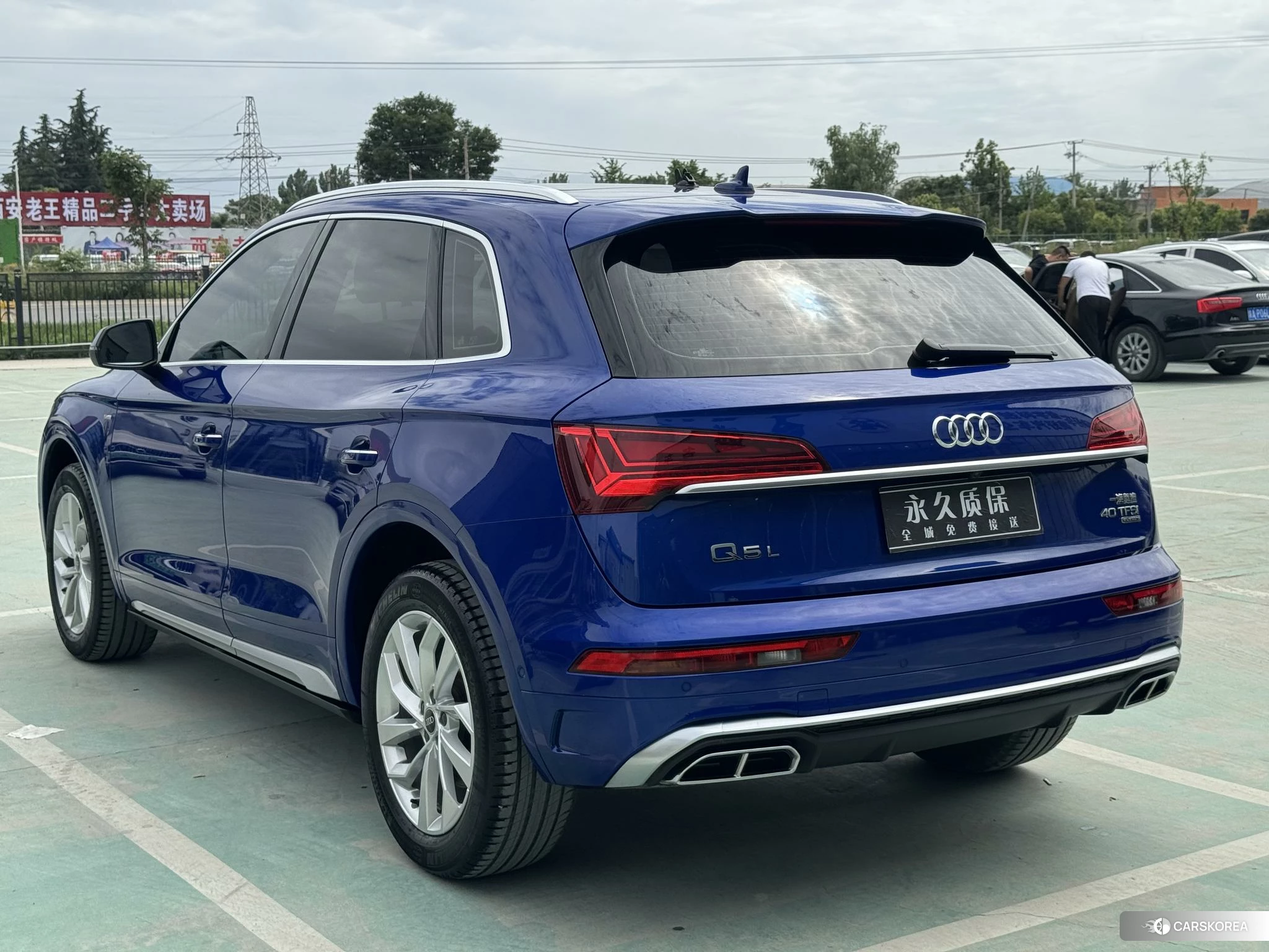 Audi Q5L 2021 Синий из Китая, фото 6