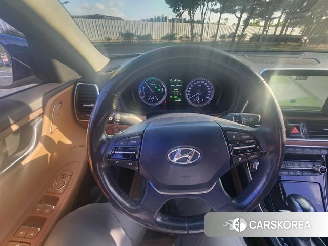 Hyundai Grandeur IG Hybrid 2019 Черный из Кореи, фото 6