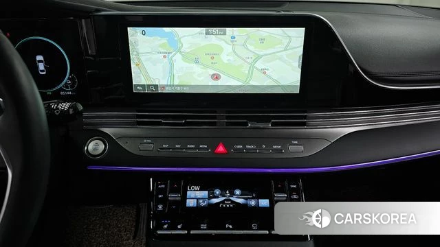 Hyundai The New Grandeur IG Hybrid 2022 Белый из Кореи, фото 6