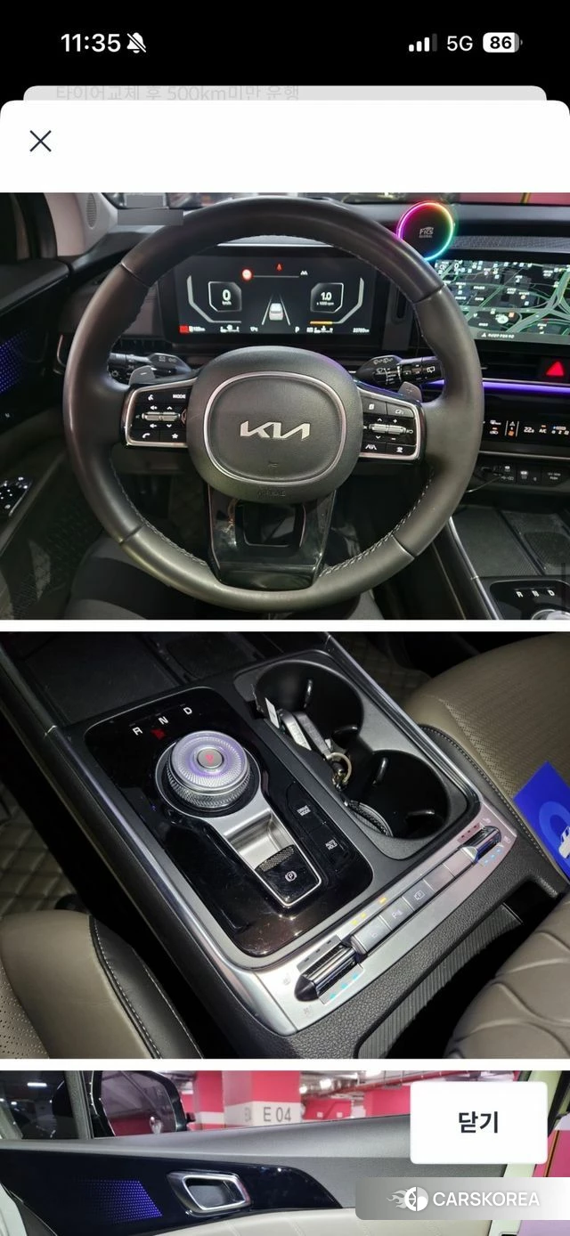 Kia The New Carnival 4th Generation 2024 Серебряный из Кореи, фото 6