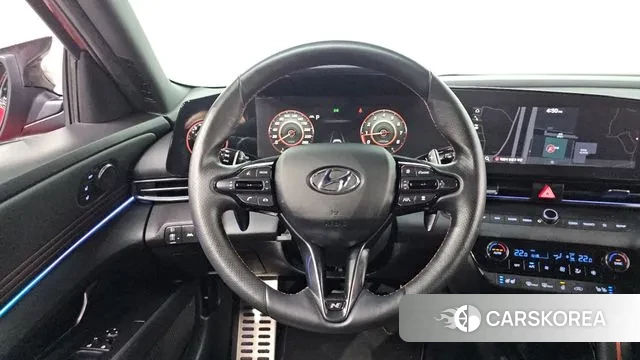 Hyundai Avante (CN7) 2021 Красный из Кореи, фото 6