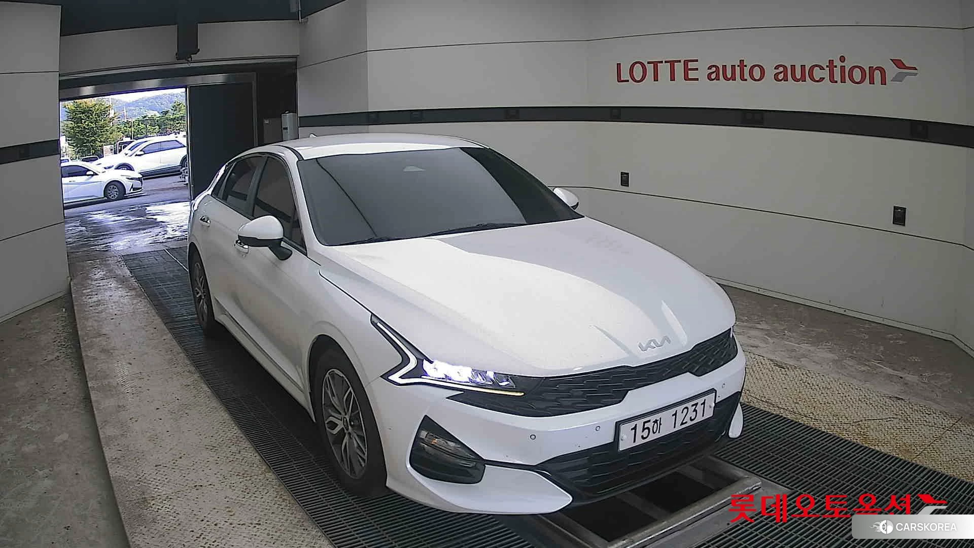 Kia K5 2022 Snow White Pearl (optional) из Кореи, фото 6