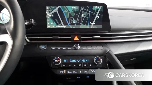 Hyundai Avante Hybrid (CN7) 2022 Черный из Кореи, фото 6