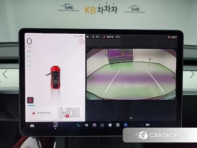 Tesla Model Y 2021 Красный из Кореи, фото 6