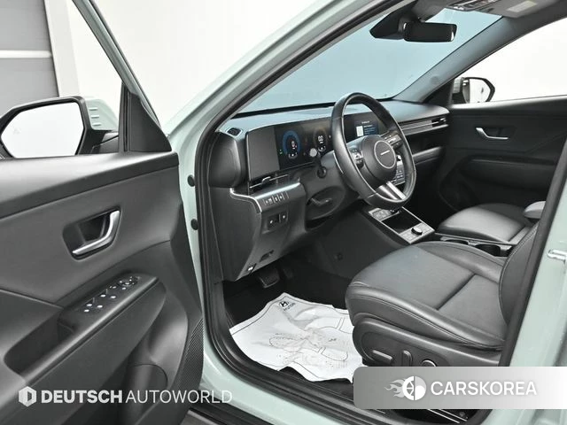 Hyundai Kona Hybrid (SX2) 2023 Темно-зеленый из Кореи, фото 6