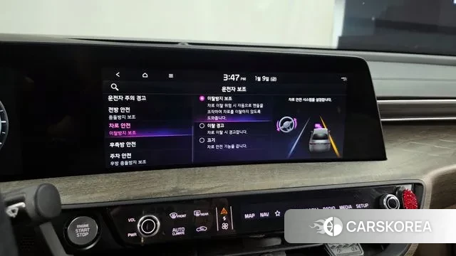 Kia K8 Hybrid 2021 Черный из Кореи, фото 6