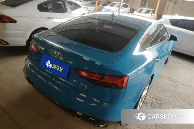 Audi A5 2021 Синий из Китая, фото 6