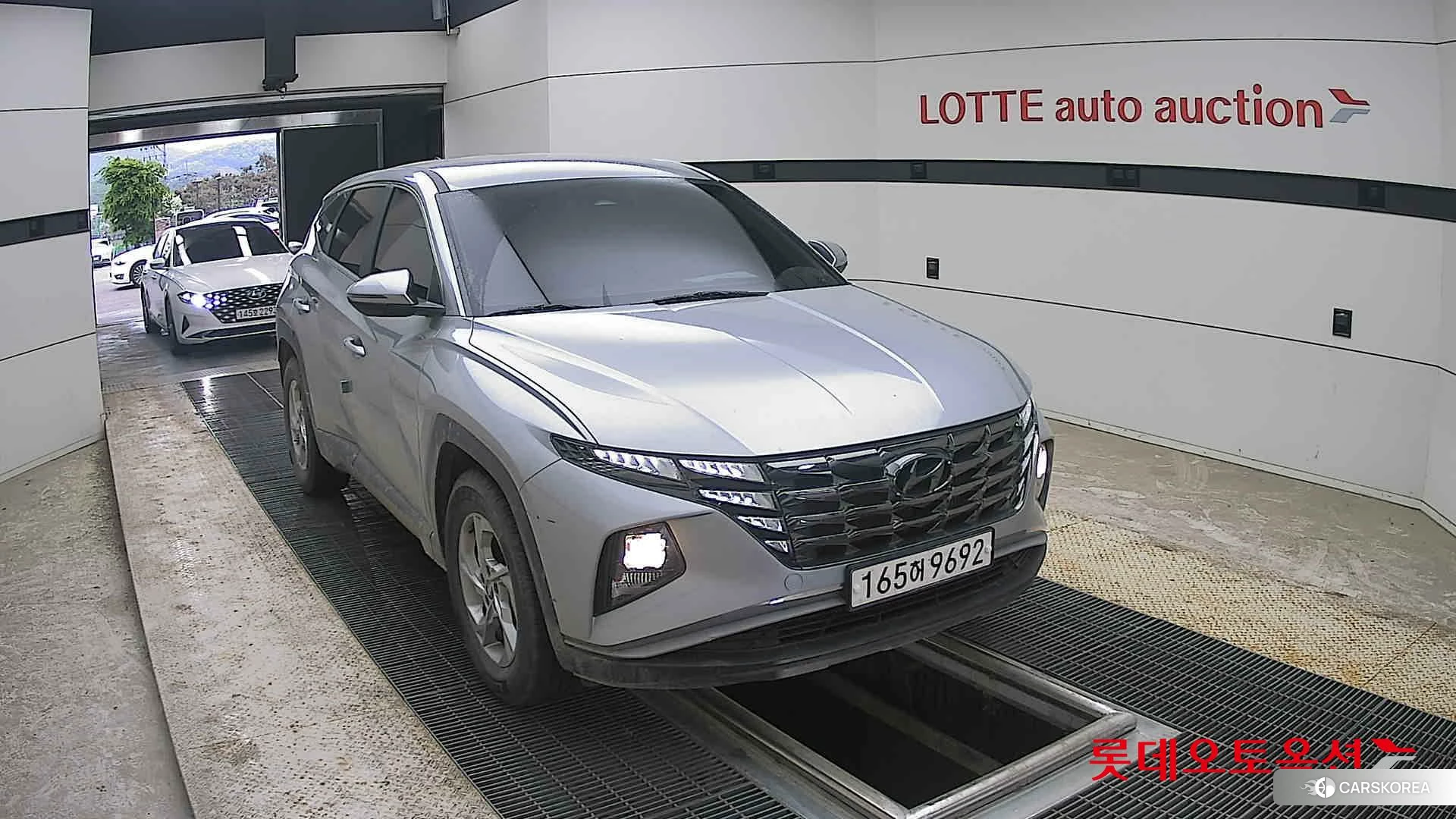 Hyundai Tucson 2022 Shimmering Silver Metallic из Кореи, фото 6