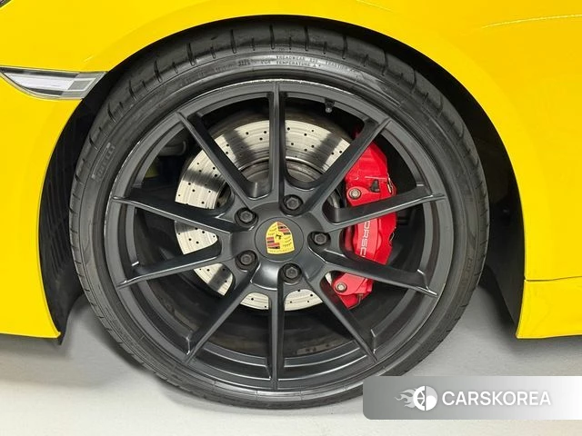 Porsche 718 Boxster 2021 Желтый из Кореи, фото 6