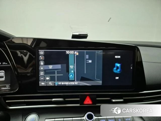 Hyundai Avante Hybrid (CN7) 2022 Белый из Кореи, фото 6