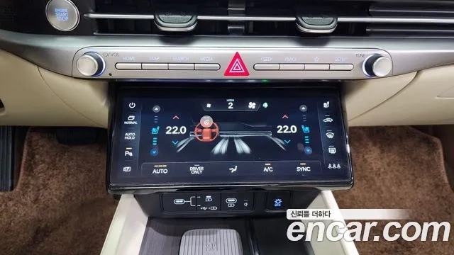 Hyundai Grandeur Hybrid (GN7) 2023 Белый из Кореи, фото 6