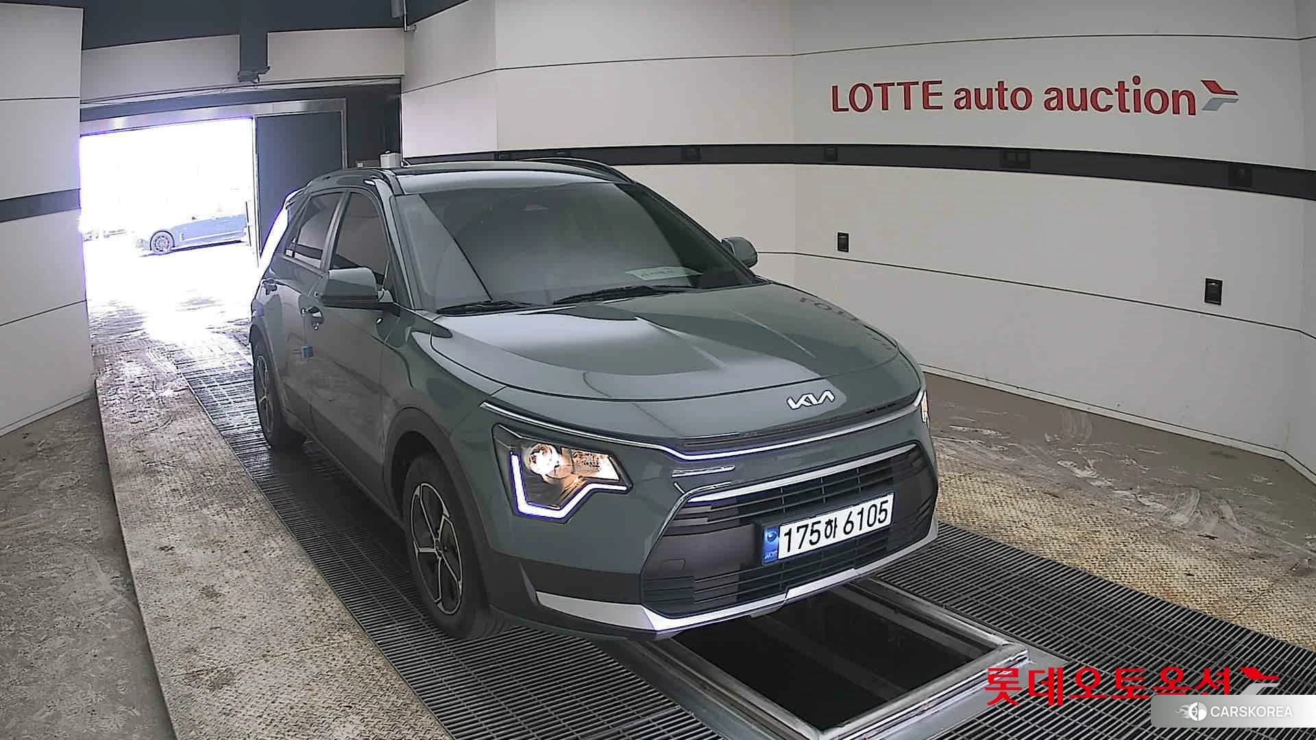 Kia Niro Hybrid 2024 Cityscape Green из Кореи, фото 6