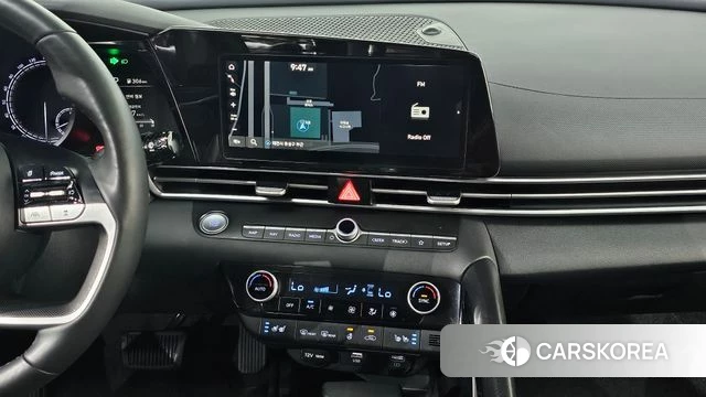 Hyundai Avante Hybrid (CN7) 2022 Белый из Кореи, фото 6