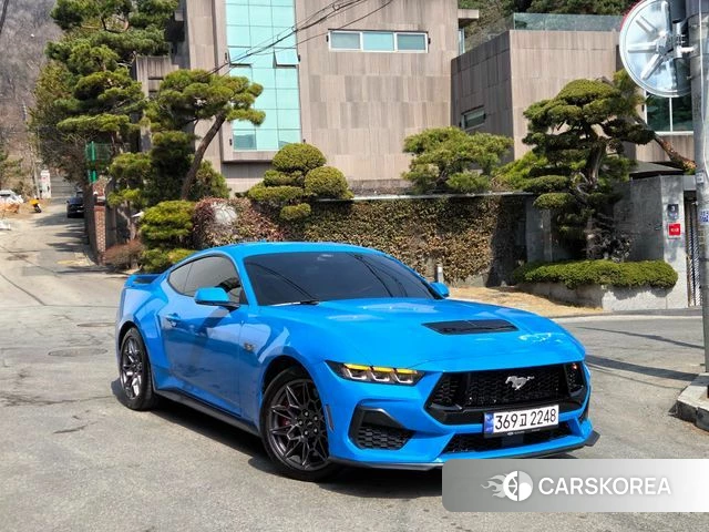 Ford Mustang 7th Generation 2025 Синий из Кореи, фото 6